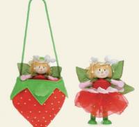 Pips The Fairy With Strawberry Bag